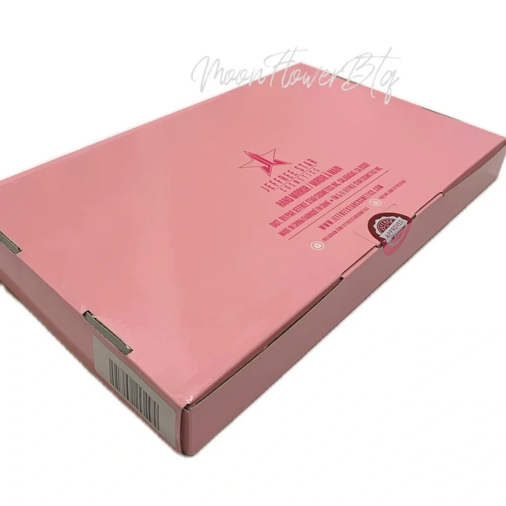 Jeffree Star 2020 Valentine’s Hot Pink Chrome Approved Hand Mirror